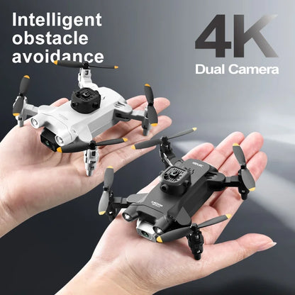V30 Mini Drone 4K Professional 1080P HD Aerial Dual Camera Wifi FPV Remote Control Quadcopter RC Helicopter Toy Gift
