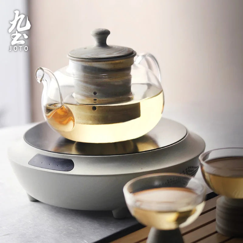 JOTO Teacup Organic Elegance Hand-Made Embroid Cu Tea Original Tea Set XCBR0090