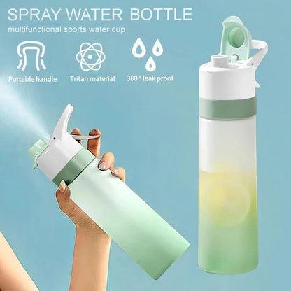 650ML Water Bottle for Girls Outdoor Sport Travel Bottles Large Capacity Spray Bottle BPA Free Drinkware Travel Bottles Gift Cup
