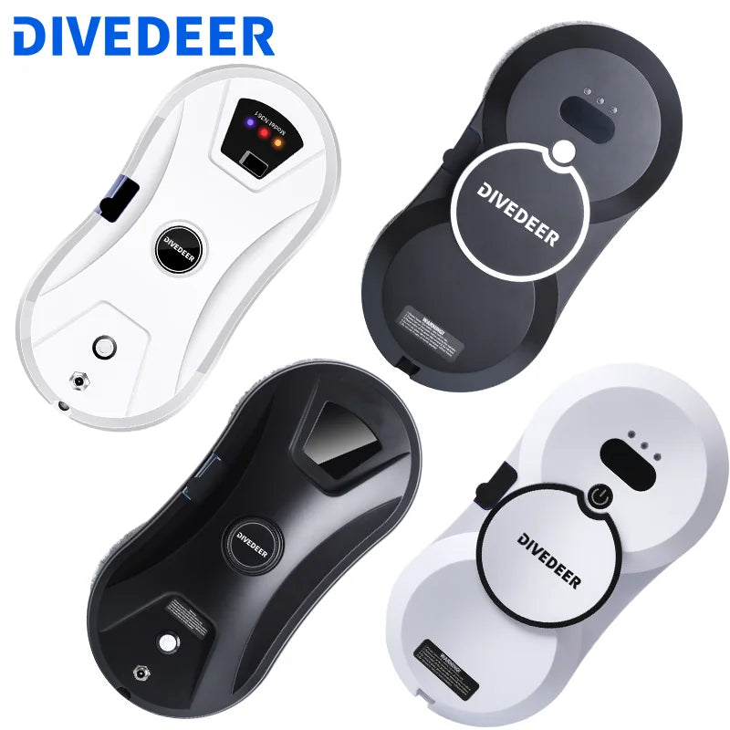 Home Intelligent Cleaning Robot with Automatic Water Spraying Function, anti Drop Magnetic Glass Cleaning Machine