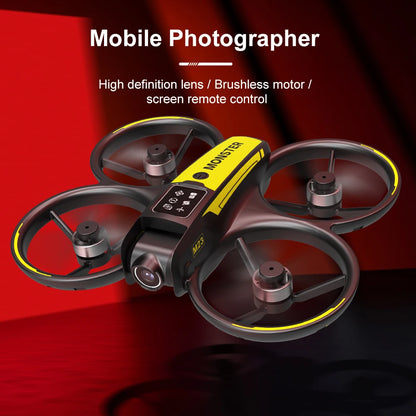 M23 Mini RC Drone 8K HD Camera Screen Control Remote Control Wifi Hold for Selfie and Aerial Shots RC Helicopter for Gifts Toys