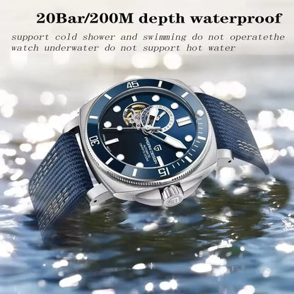2024 Original 43MM Men'S Automatic Mechanical Watch NH39 200M Waterproof AR Sapphire Mirror Watches for Men ﻿