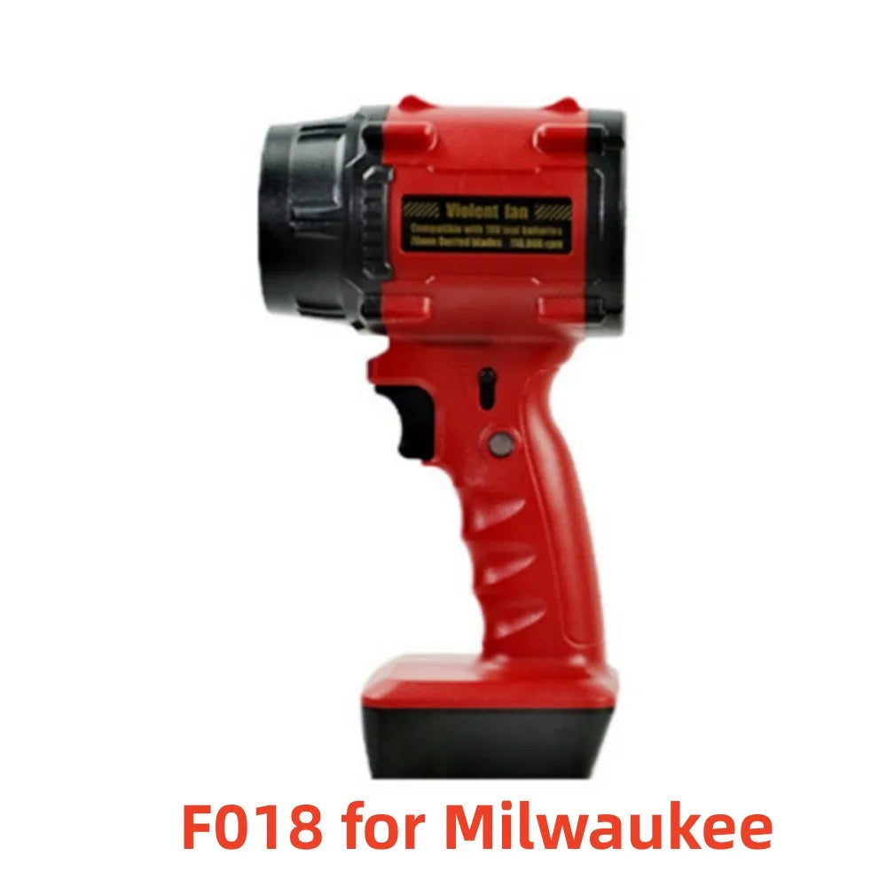 Turbo Jet Fan for Dewalt/For Makita/For Milwaukee Battery Air Duster Brushless Motor Electric Air Blower Power Tool for Cleaning