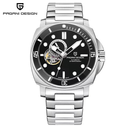 2024 Original 43MM Men'S Automatic Mechanical Watch NH39 200M Waterproof AR Sapphire Mirror Watches for Men ﻿