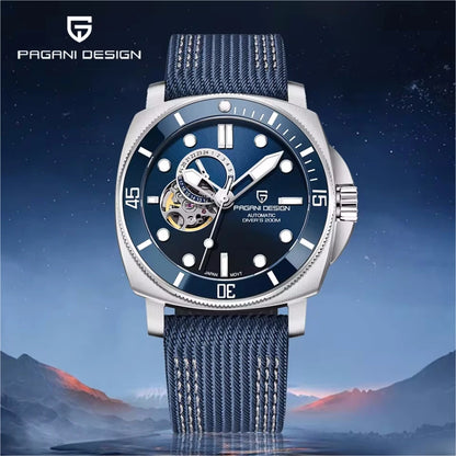 2024 Original 43MM Men'S Automatic Mechanical Watch NH39 200M Waterproof AR Sapphire Mirror Watches for Men ﻿
