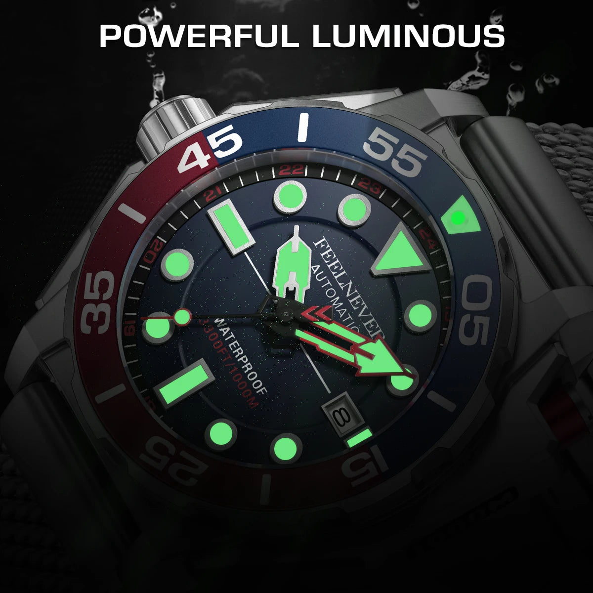 Top Brand Luxury Automatic Watch for Men Fashion Business Watch Men Military Waterproof Men'S Mechanical Wristwatches