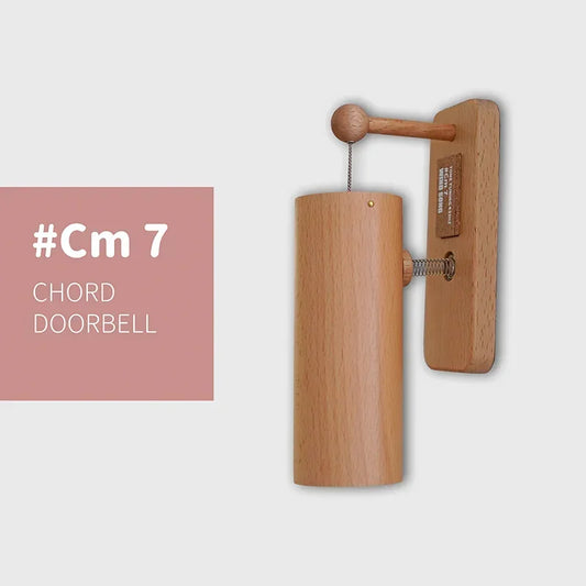 432Hz Door Opening Wood-Made Doorbell Chime Music Chords Door Bell Chimes for Home Business Entrance Fridge Housewarming Gift