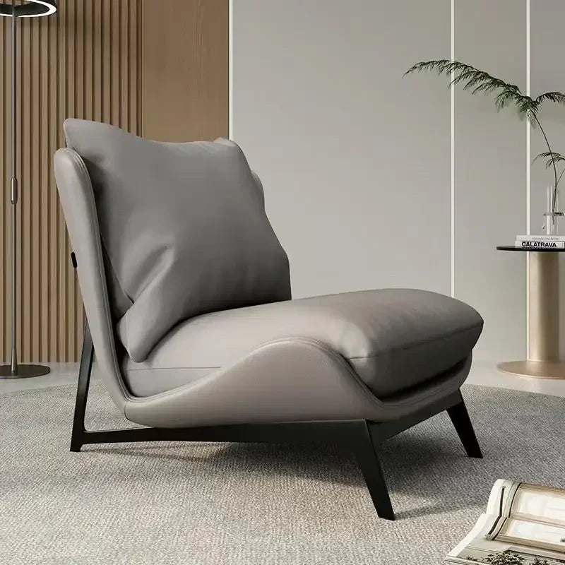 Balcony Leisure Chair Simple Single Sofa Living Room Leisure Lounge Chair Lazy Sofa Chair Living Leisure Reading