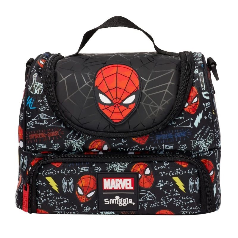 Smiggle Marvel Spider-Man Children Stationery Student School Bag Lunch Bag Lunch Box Wallet Pencil Box Water Cup Student Gift