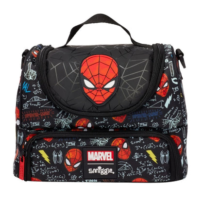 Smiggle Marvel Spider-Man Children Stationery Student School Bag Lunch Bag Lunch Box Wallet Pencil Box Water Cup Student Gift