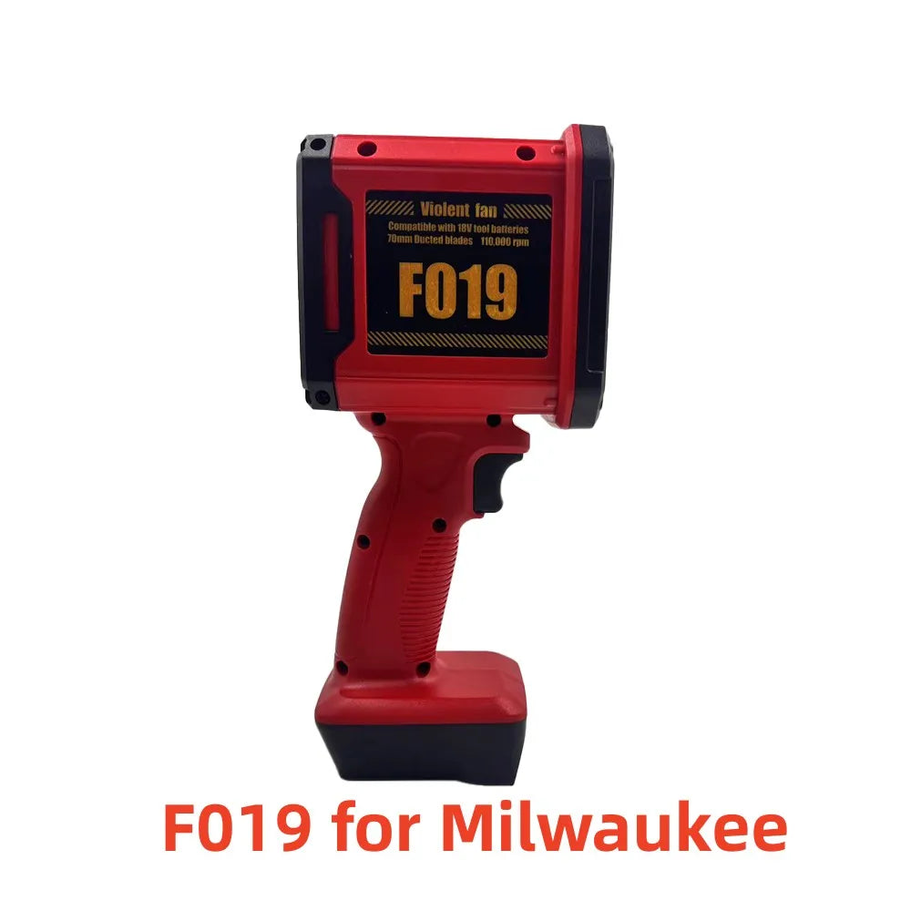 Turbo Jet Fan for Dewalt/For Makita/For Milwaukee Battery Air Duster Brushless Motor Electric Air Blower Power Tool for Cleaning