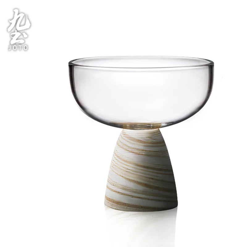 JOTO Teacup Organic Elegance Hand-Made Embroid Cu Tea Original Tea Set XCBR0090