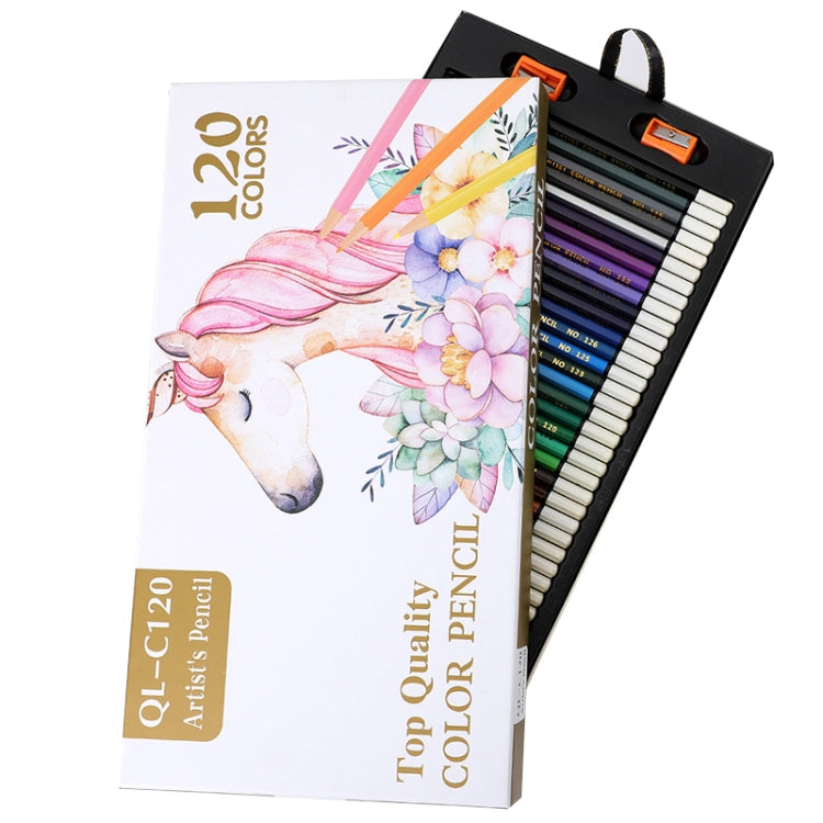 120 Colors Oil Colored Pencil Art Hand Drawn Set