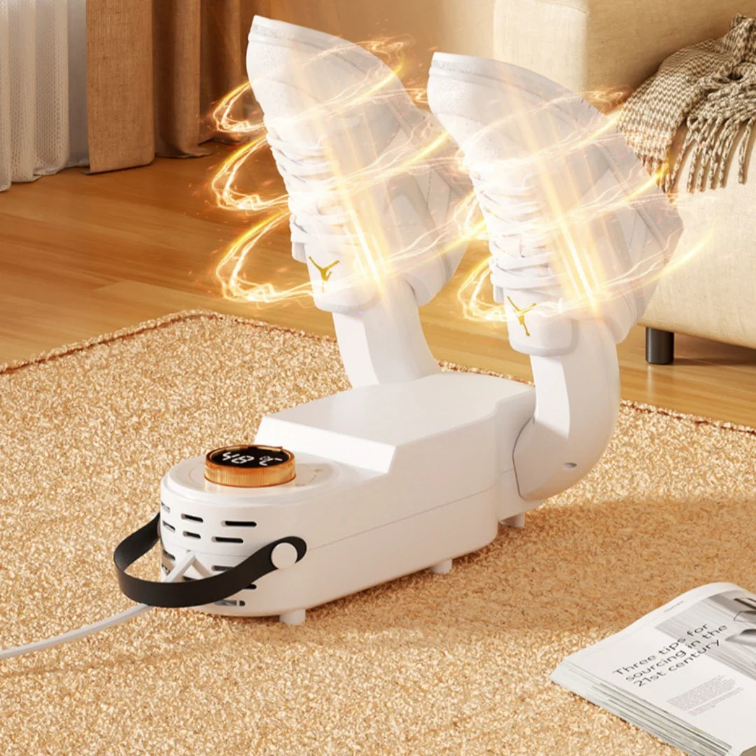 Smart Household Shoe Dryer with Purple Light and Dehumidification功能