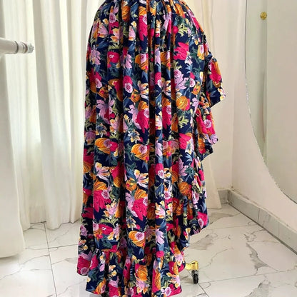 African Dresses for Women Summer Spring Africa Clothing Sleeveless Ruched Dress Sexy V-Neck Slim Dress Office Lady Party
