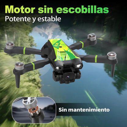 M18 Foldable Mini Drone with 4K Camera Brushless Motor RC Quadcopter for Adults One Key Takeoff Landing 3D Flips