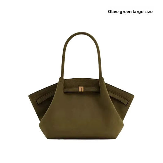 JW PEI Large Size Luxury Underarm Single Shoulder Bag Commute Bag Tote Bag for Women Daily Use Motorcycle Equipment Accessories