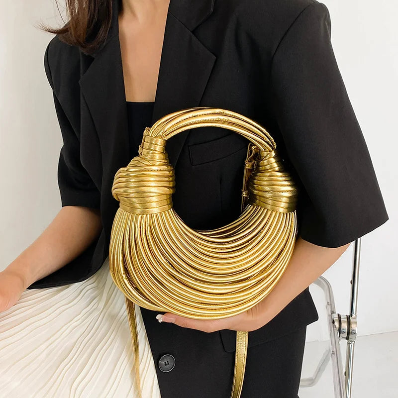  Luxury Handwoven Noodle Bag – Chic, Elegant & Statement-Worthy