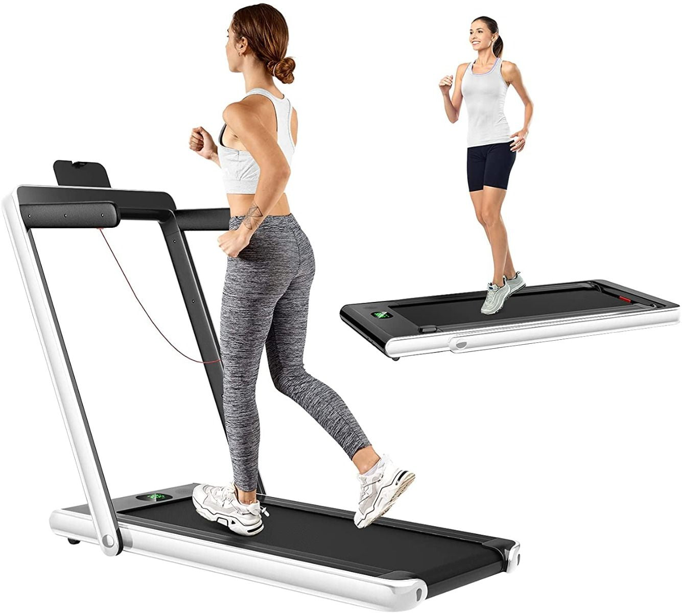 Folding Electric Treadmill with Bluetooth Connectivity (1-12 KPH)