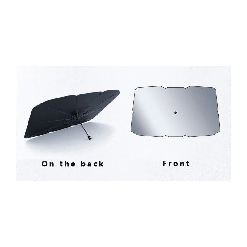 Folding Car Front Windshield Sunshade Umbrella with UV Protection