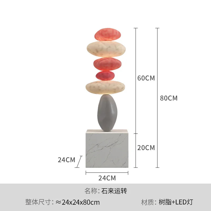 Home Decor Luxury Stones Fortune Turns Statue Living Room Ornament Floor Sofas Decorative Art Nordic Housewarming Gifts