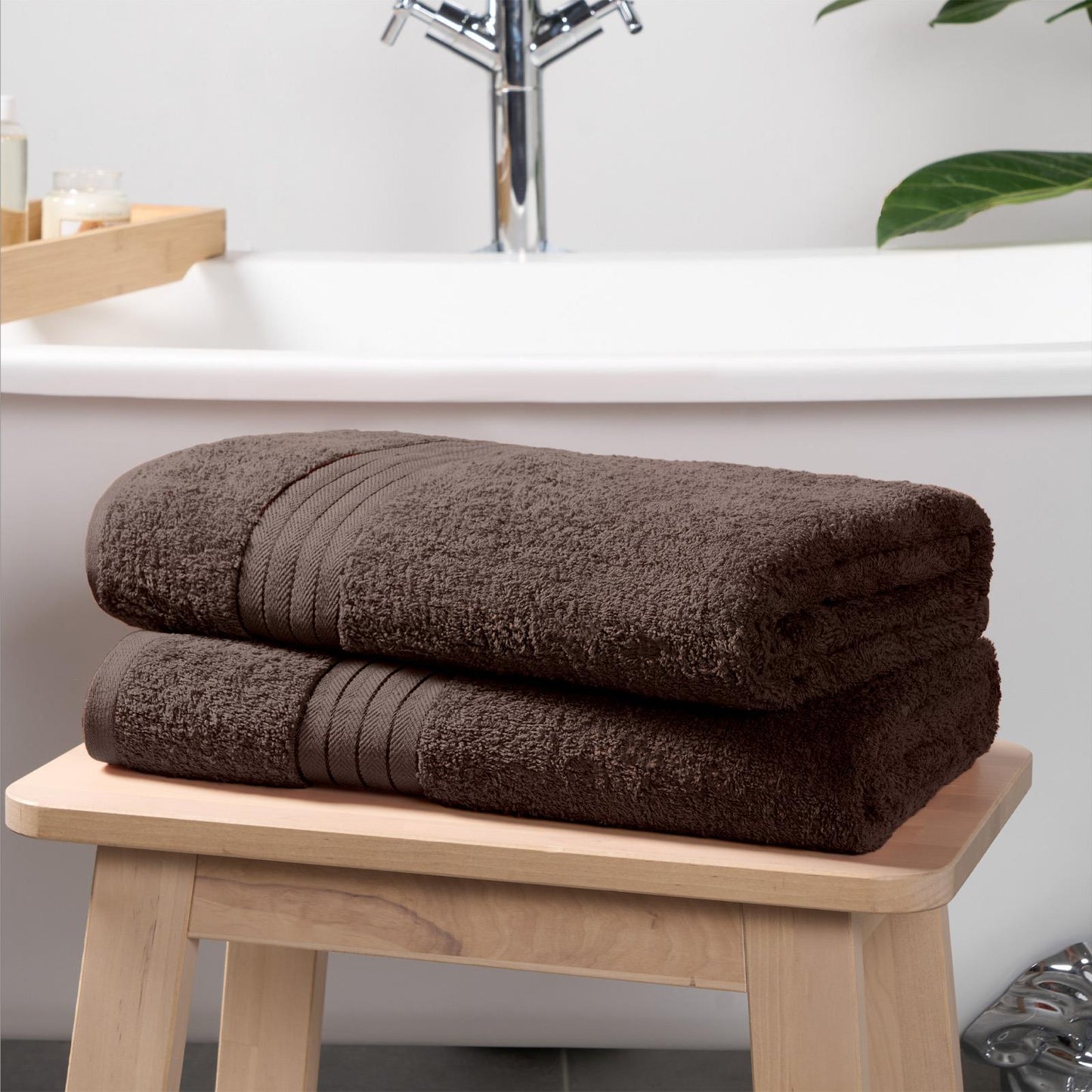 Luxury Dreamscene 100% Cotton Towel Set - Ultra Soft Bath, Hand, and Face Cloths for Ultimate Comfort