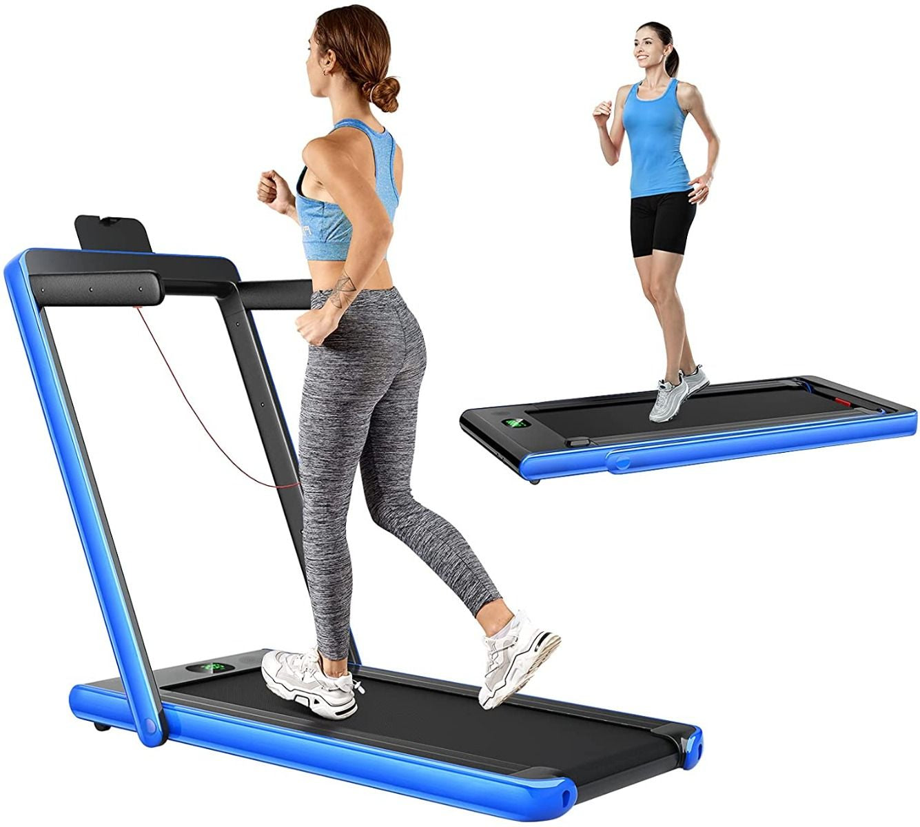 Folding Electric Treadmill with Bluetooth Connectivity (1-12 KPH)