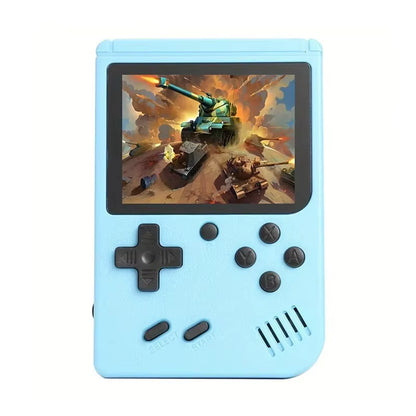 2.4-Inch LCD Screen Retro Handheld Video Game Console with 400 Built-In Games - Portable Mini Gaming Device for Christmas Gifts