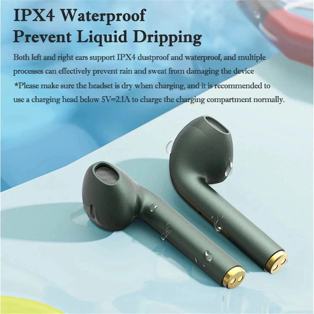 Xiaomi J18 Wireless Hi-Fi In-Ear Stereo Earphones with Microphone, Bluetooth Touch Control, Waterproof Design, and Noise-Cancelling Features