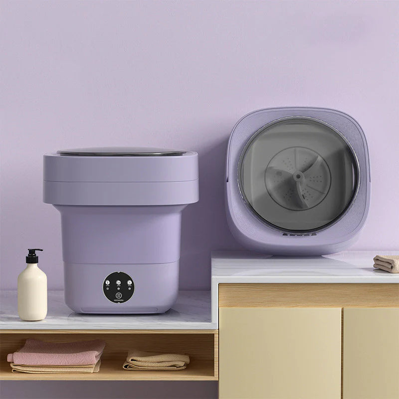 Portable Mini Washing Machine for Socks and Underwear - High Capacity with Spinning Dry Functionality - Available in 3 Models