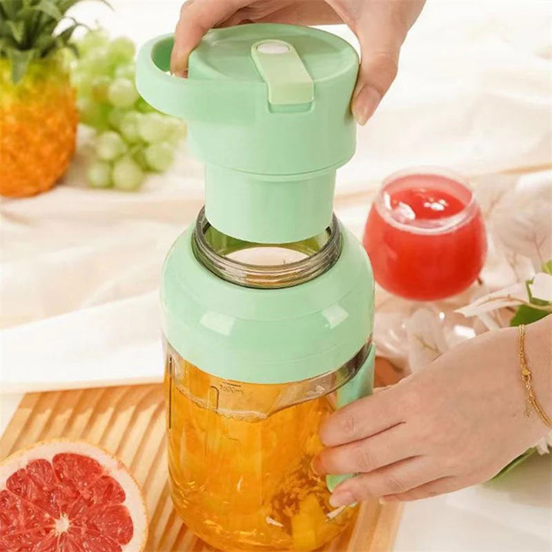 New Arrival Summer Electric Juicer Portable Large Capacity 1500Ml Juice USB Rechargeable Electric Portable Blender Kitchen Gadgets