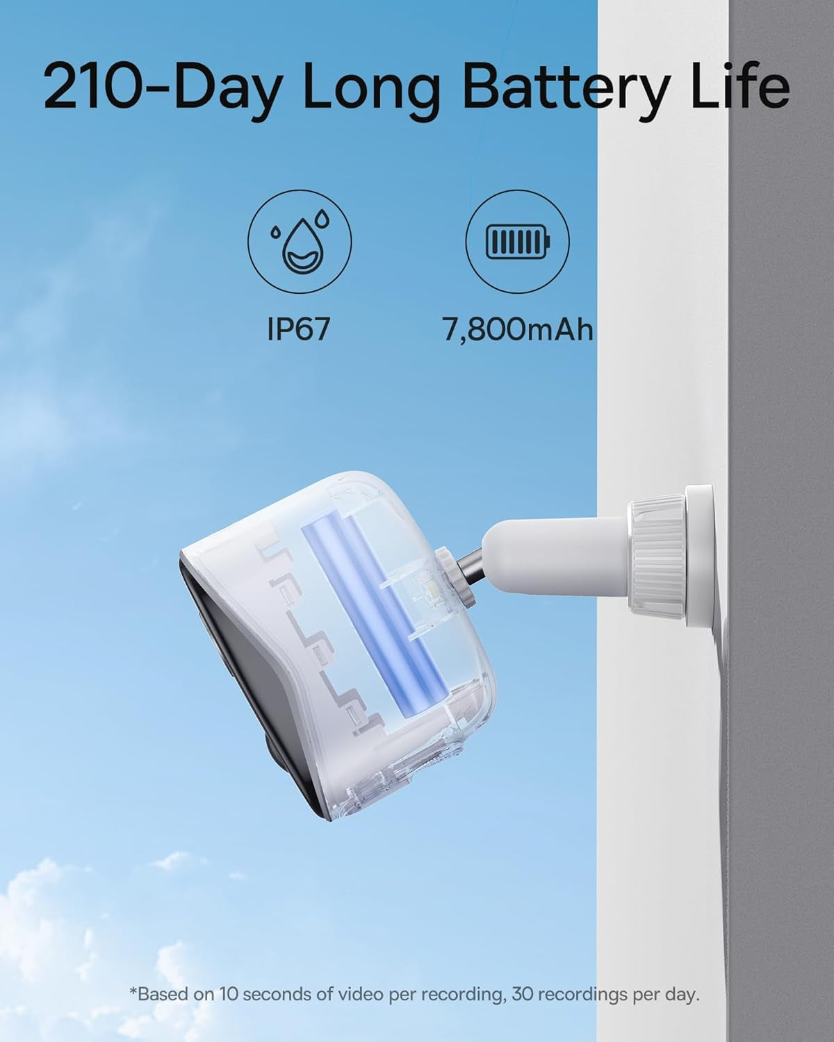 Security Camera Outdoor Wireless True 2K Clarity, No Monthly Fee, 16TB Expandable Local Storage, 210-Day Battery Life, Spotlight & Alarm, Works with Alexa and Google Home - N1 2-Cam Kit