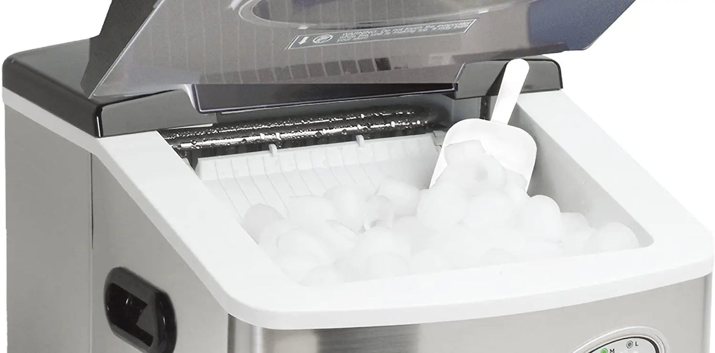 Portable Automatic Electric Countertop Ice Maker - Great for Party Hosting Never Run Out of Ice Again