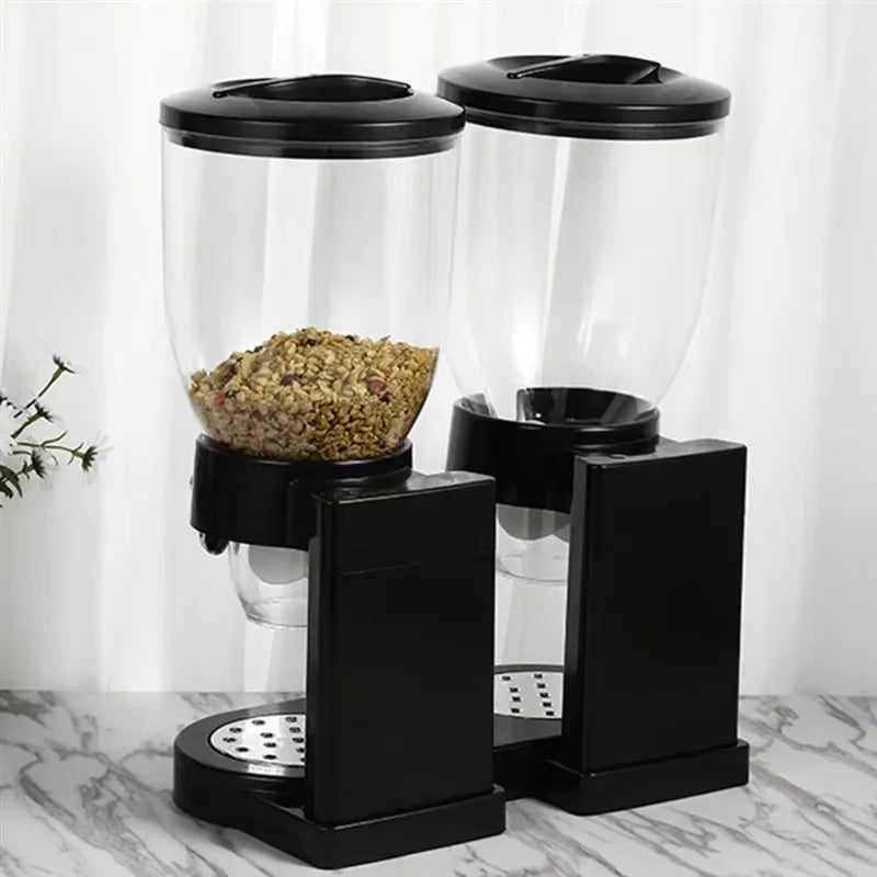 Multifunctional Cereal Dispenser, Storage Container for Kitchen Organization Household Food Storage Bottles