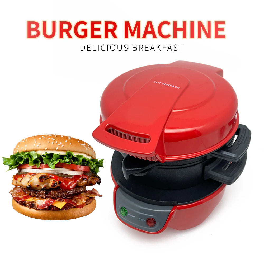 Household Breakfast Machine Hamburg Sandwich Maker with Egg Cooker Ring Machine Bread Sandwich Machine Waffle Machine