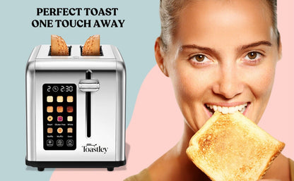 Toastley Smart Toaster 2 Slice with Screen Touch Control