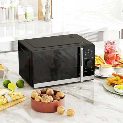 HOMCOM 23L Digital Microwave Oven with Auto Cook, 10 Levels, Eco Mode