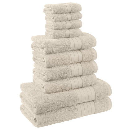 Luxury Dreamscene 100% Cotton Towel Set - Ultra Soft Bath, Hand, and Face Cloths for Ultimate Comfort