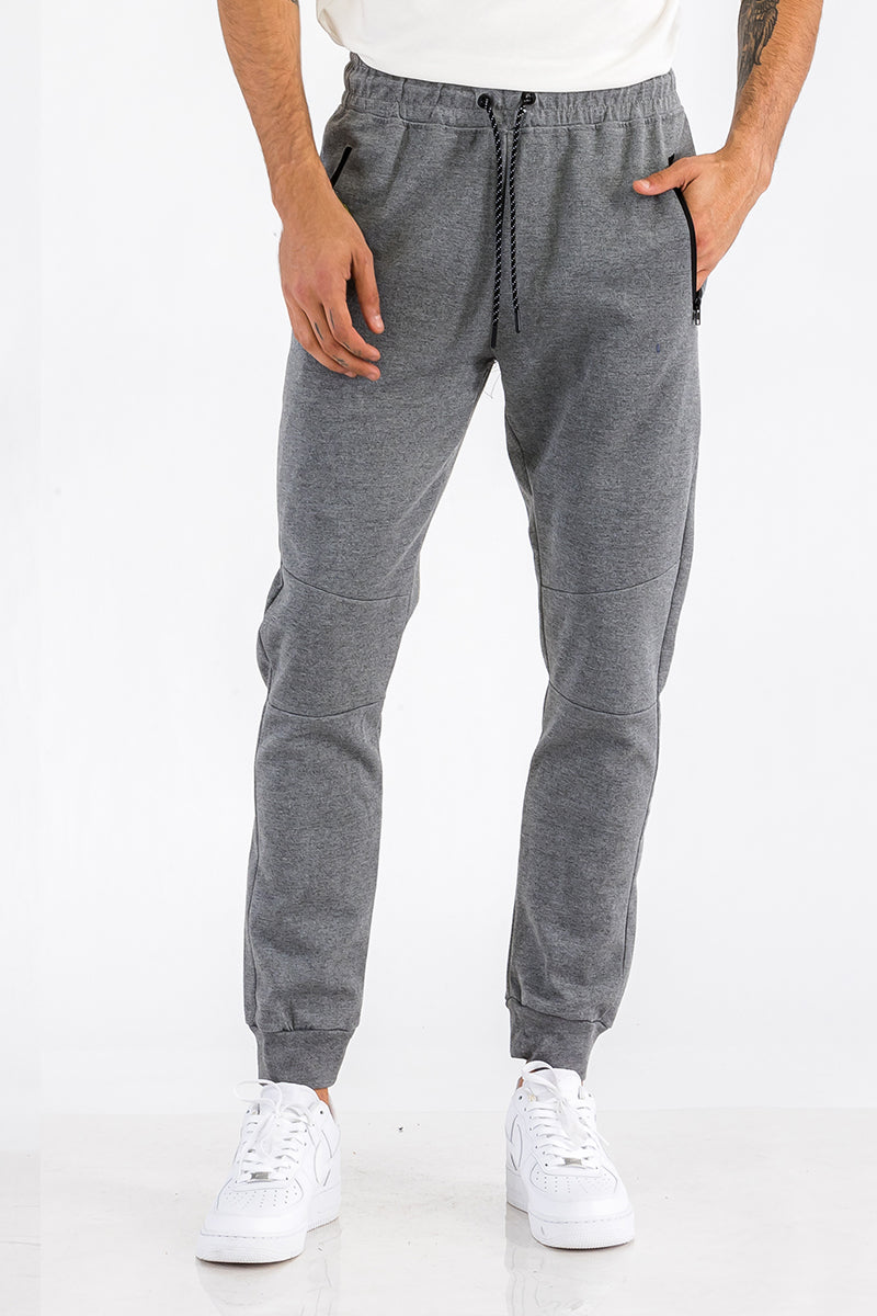 Heathered Cotton Sweatpants – Comfortable & Stylish Loungewear