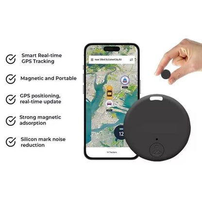 3-Piece Mini GPS Tracker Set - Advanced Anti-Lost Key Finder and Global Car Locator