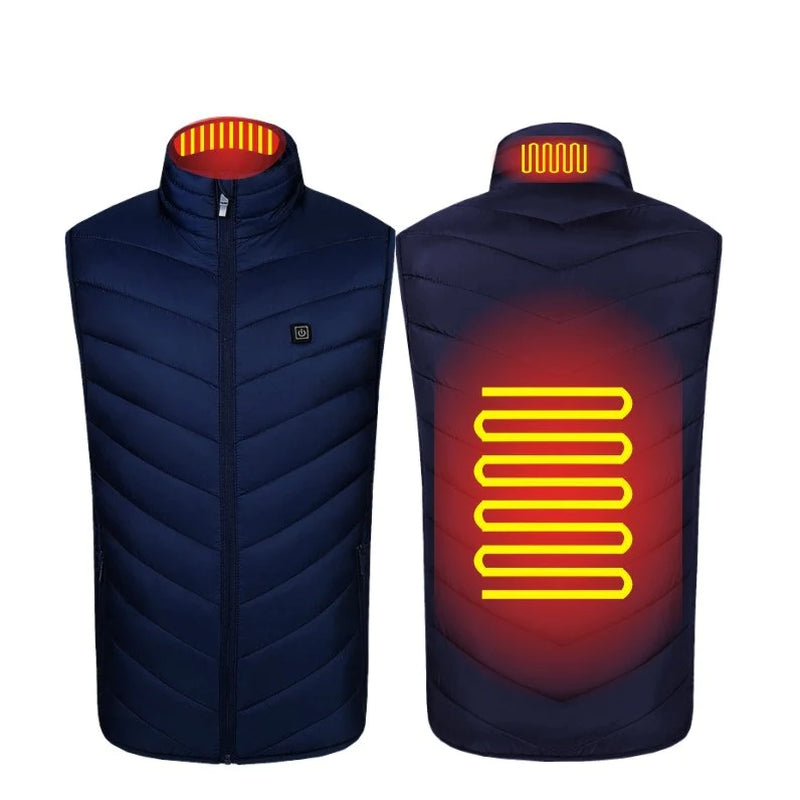 Heated Vest Washable Usb Charging Electric Winter Clothes