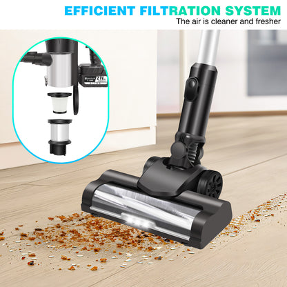 3In1 Cordless Vacuum Cleaner Upright Handheld Stick Lightweight Bagless