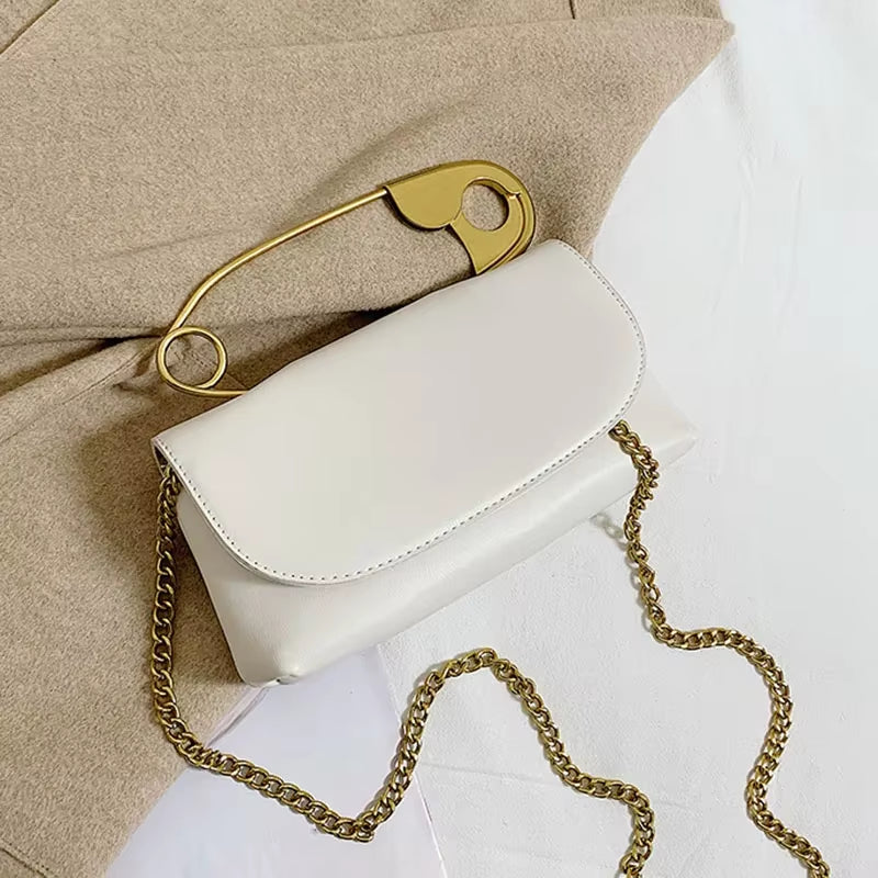 PU Leather Handbag Women Designer Chains Flap Shoulder Bag 2020 Fashion Party Clutch Bags Purse Mini Crossbody Tote Female Bolsa