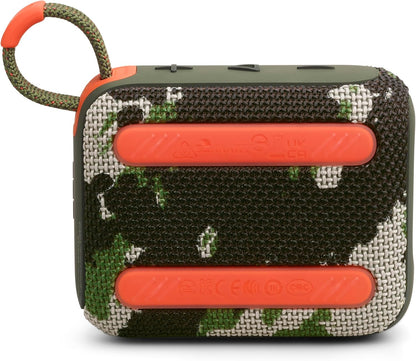 GO 4 Ultra-Portable Bluetooth Speaker with Big  Pro Sound and Punchy Bass, Playtimeboost, Waterproof Design and 7-Hour Playtime, Camo