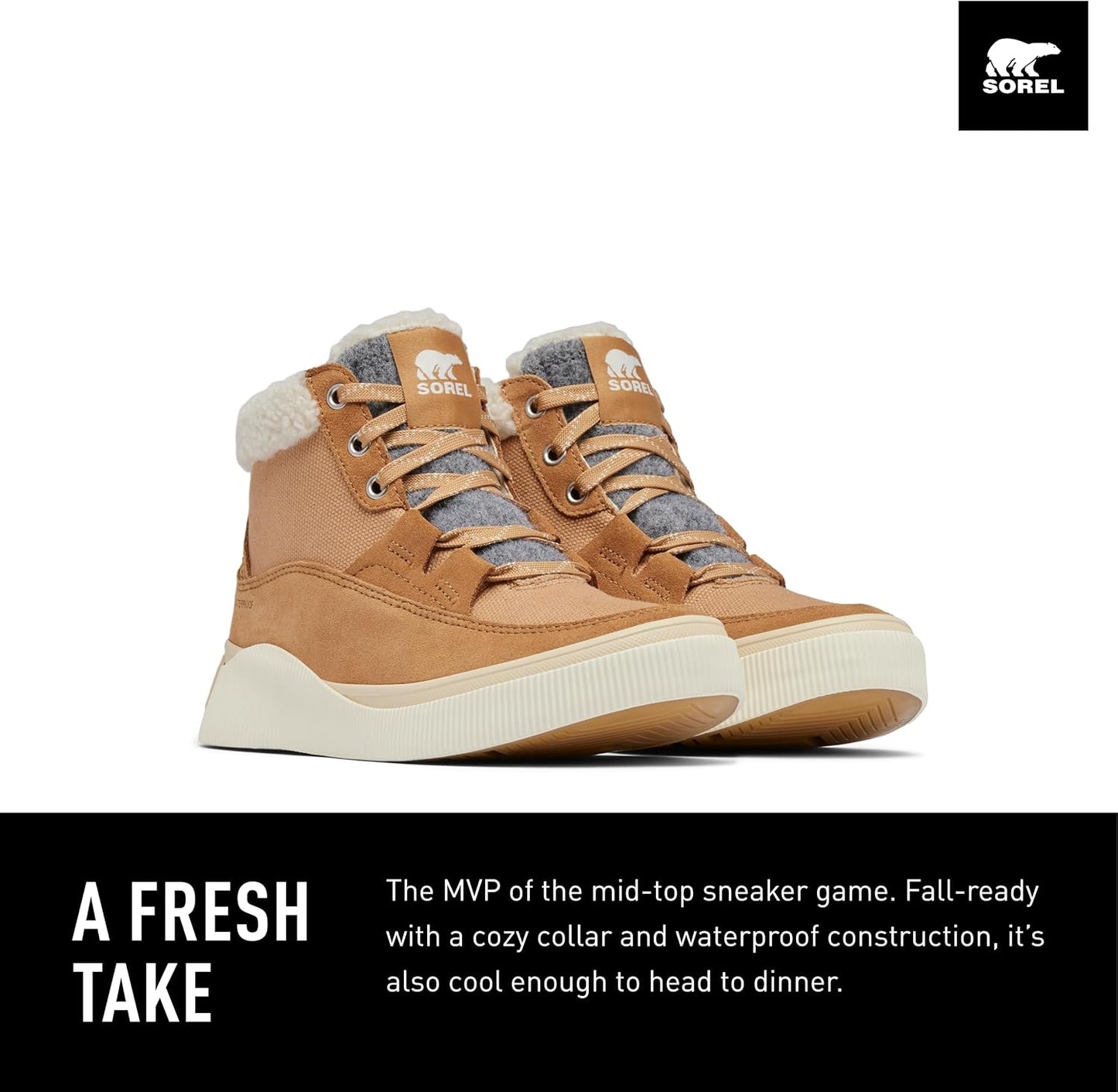 Women'S Out N about 4 Mid Sneaker Waterproofsneaker