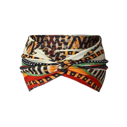 Premium African-Inspired High-Strength Yoga Headband