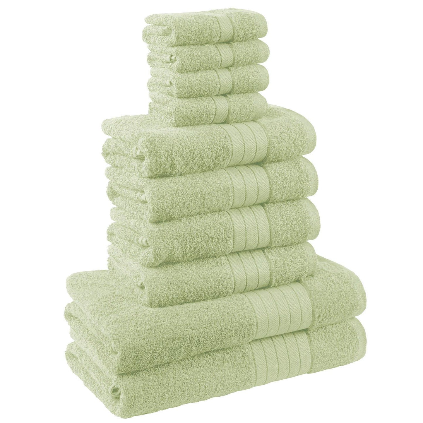 Luxury Dreamscene 100% Cotton Towel Set - Ultra Soft Bath, Hand, and Face Cloths for Ultimate Comfort