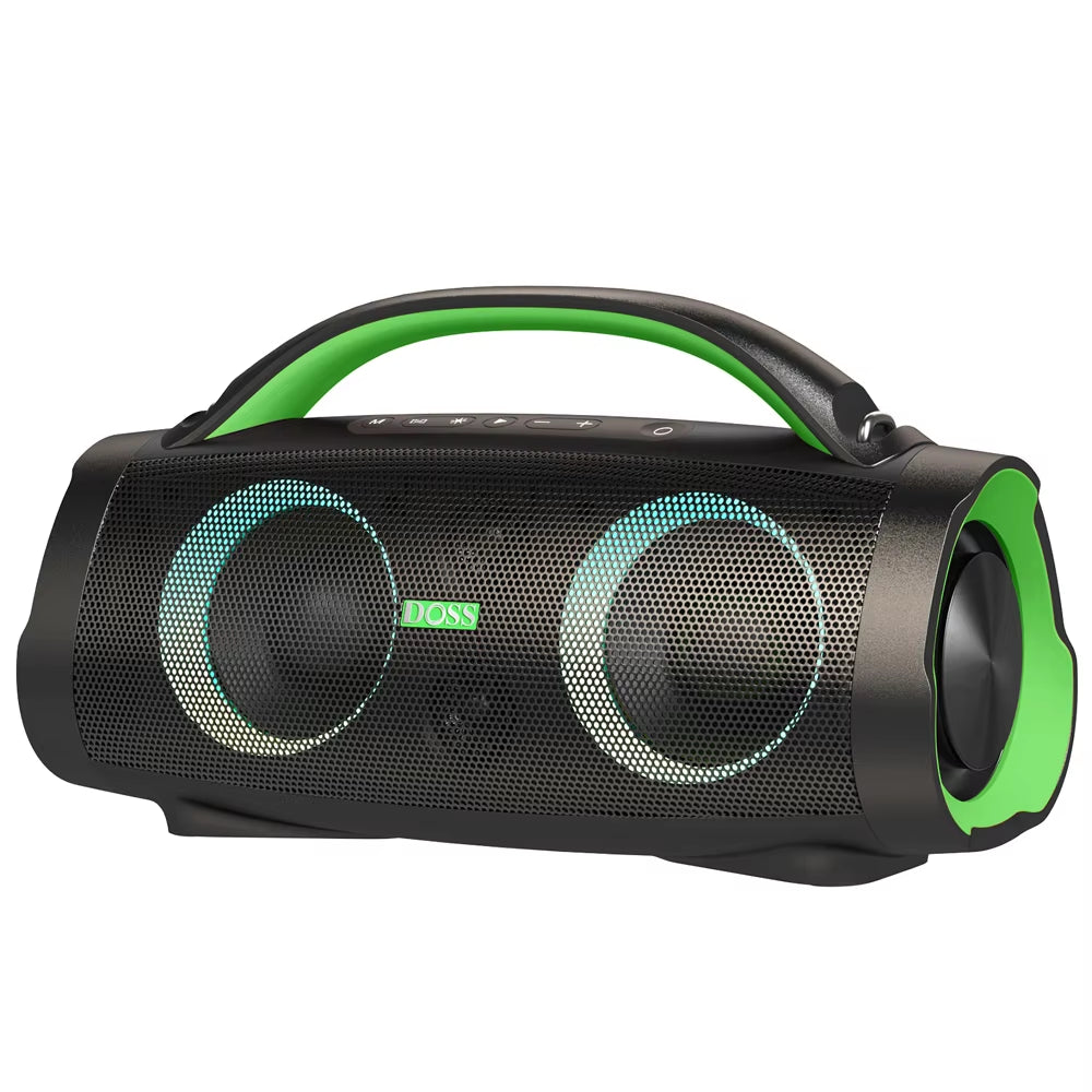 DOSS Extreme Boom Pro 100W Bluetooth Speaker - Premium Stereo Sound with IPX6 Waterproof Design for Outdoor Adventures