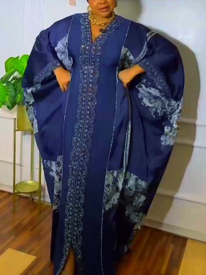 Abayas for Women Dubai Luxury 2025 African Muslim Fashion Dress Caftan Marocain Evening Party Dresses Boubou Robe Djellaba Femme
