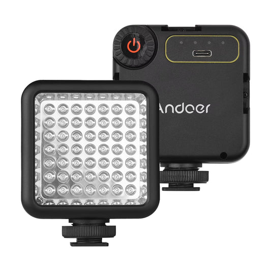 IR49S Mini Infrared Night Vision Light for Video Cameras and Camcorders with Built-In Rechargeable Battery